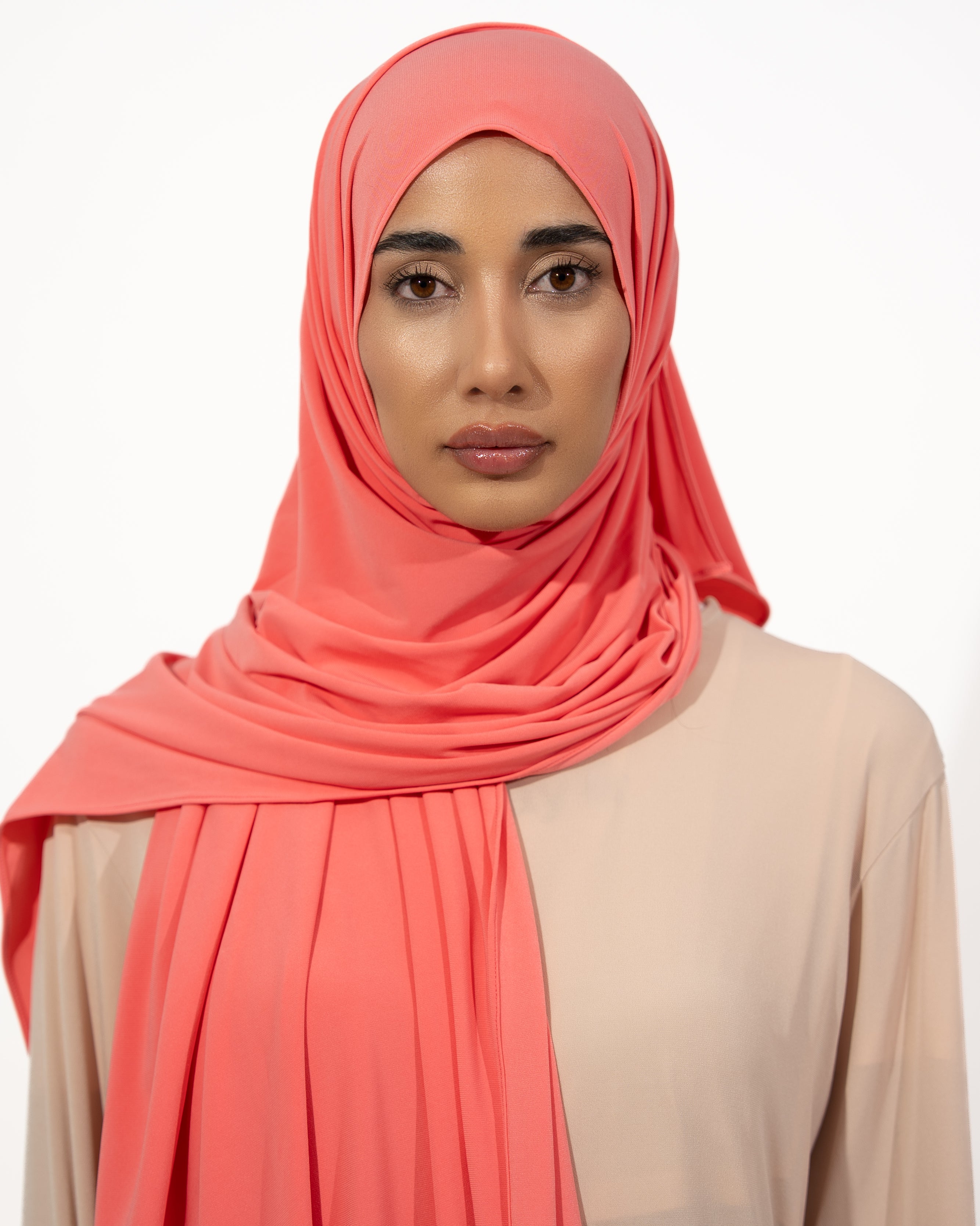 Shawl - Scarlet Orange